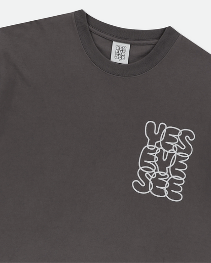 C-Logo Tee - Cocoa