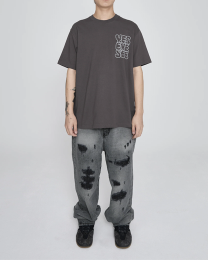 C-Logo Tee - Cocoa
